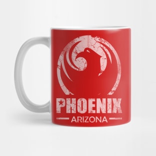 Retro Phoenix Arizona Vintage Fade Flag Mug